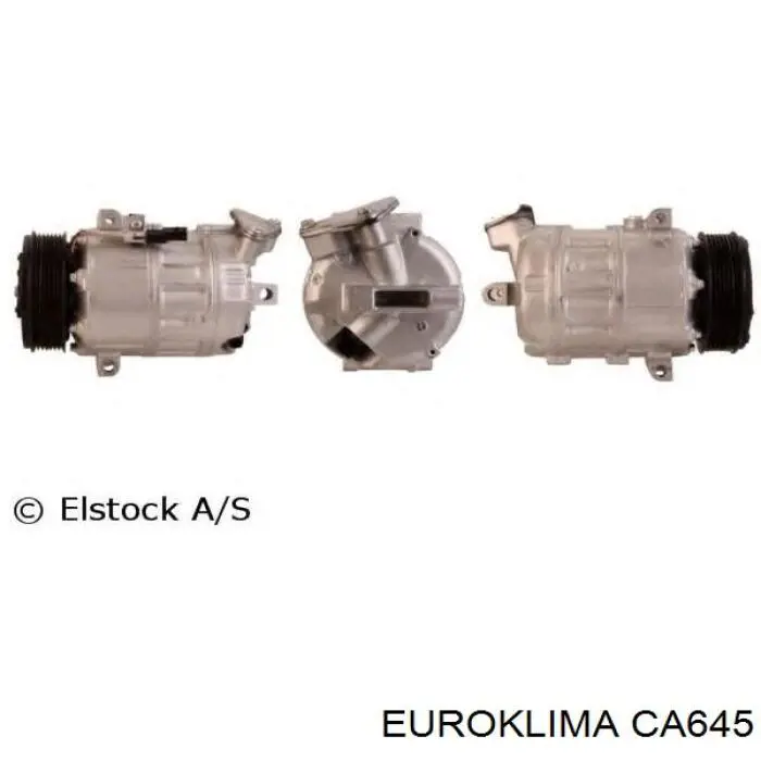 Polia do compressor de aparelho de ar condicionado para Opel Vivaro (F7)