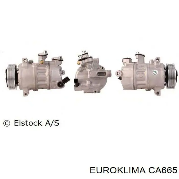 Купить CA665 Euroklima Суппорт тормозной передний левый