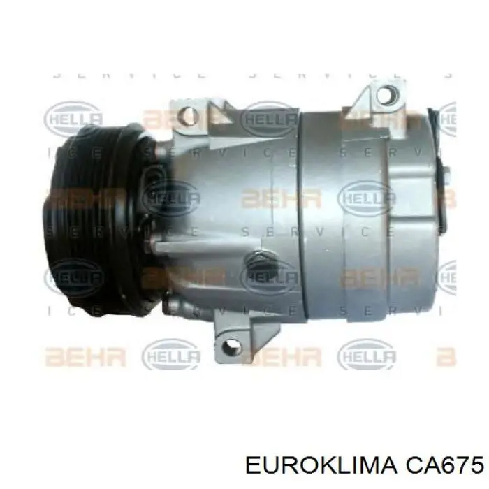 Купить CA675 Euroklima Шкив компрессора кондиционера