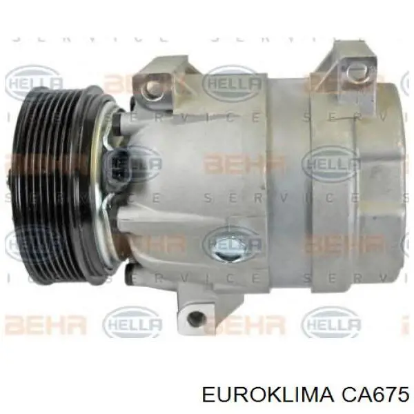 Шкив компрессора кондиционера CA675 Euroklima