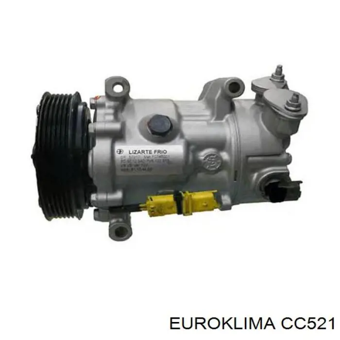 Acoplamento (bobina magnética) do compressor de aparelho de ar condicionado Citroen C4 Cactus 
