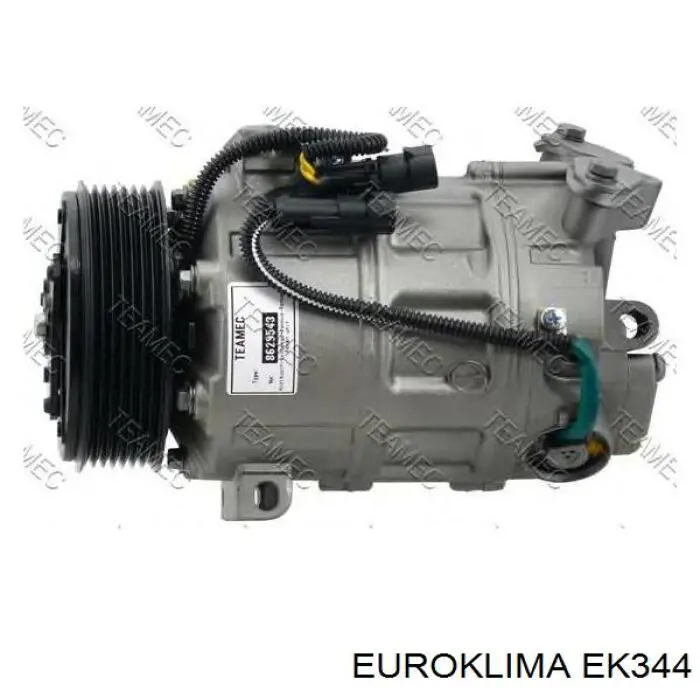 Пластина зчеплення кондиціонера EUROKLIMA EK344