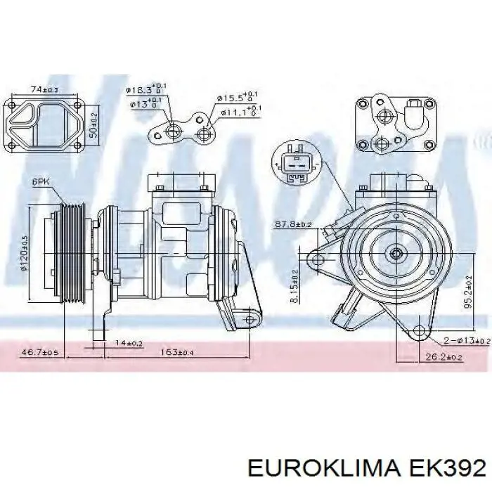  Euroklima EK392 цена, от 23.96 USD