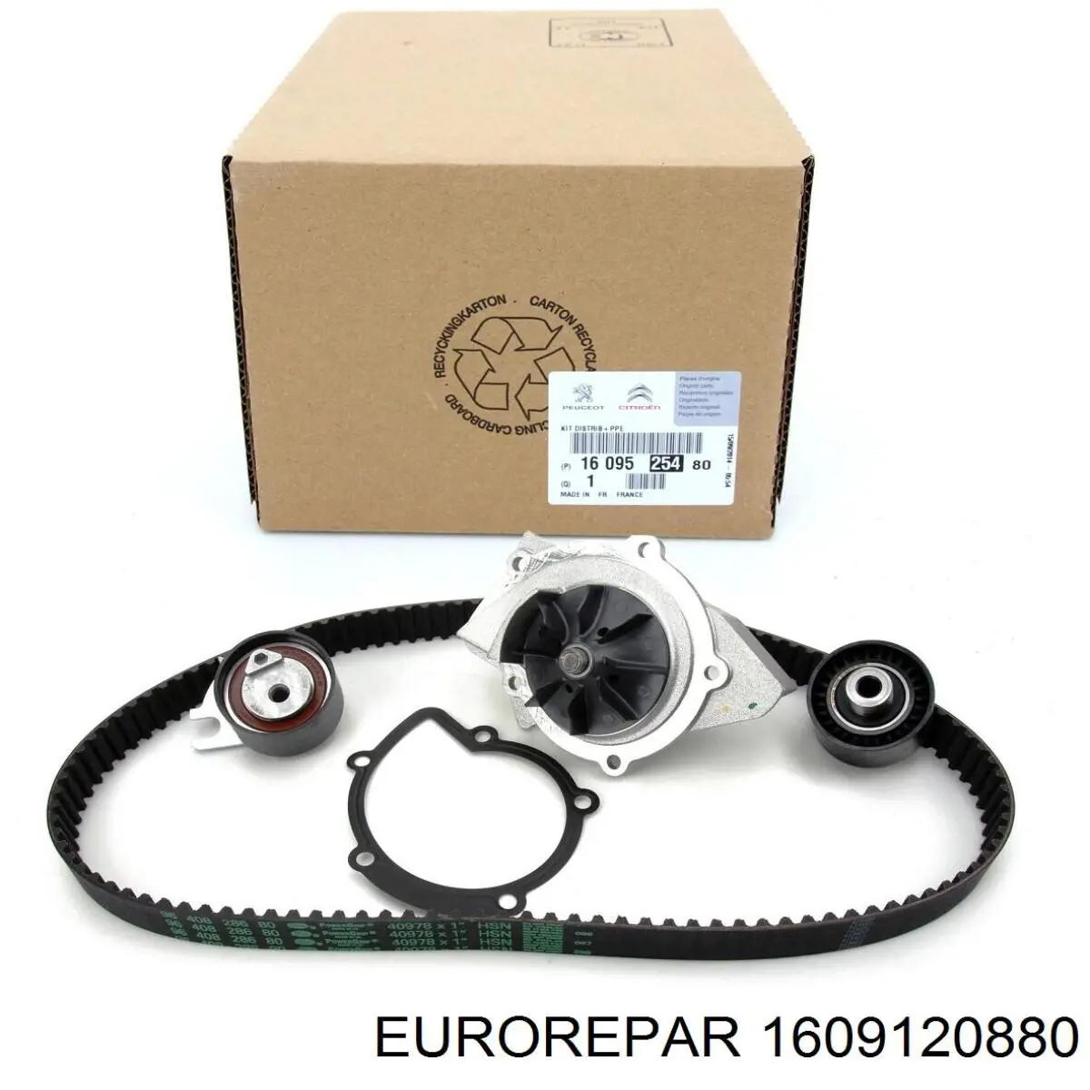 Correia do mecanismo de distribuição de gás, kit Eurorepar 1609120880 preço, a partir de 140,16 USD