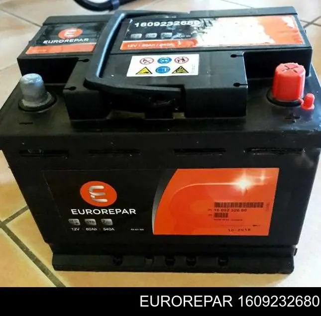 Аккумулятор Eurorepar 1609232680