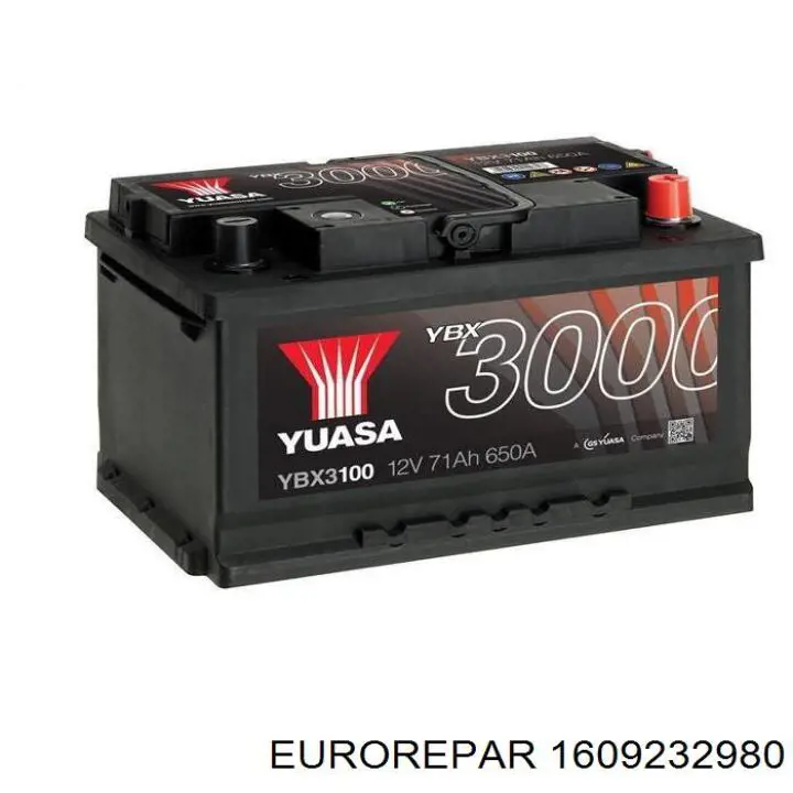 Аккумулятор Eurorepar 1609232980