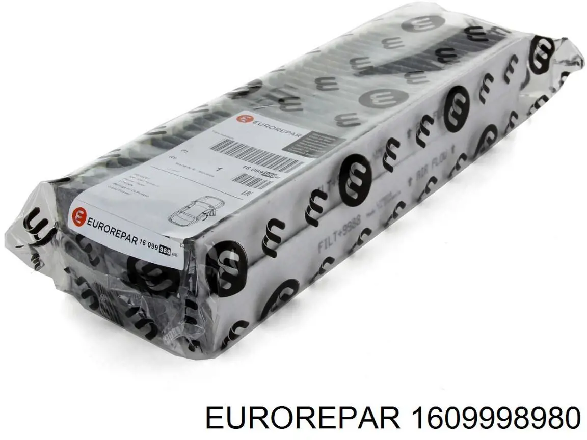 Фильтр воздушный отопителя Eurorepar 1609998980 цена, от 9.71 USD