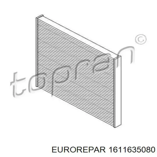 Фільтр салону 1611635080 Eurorepar
