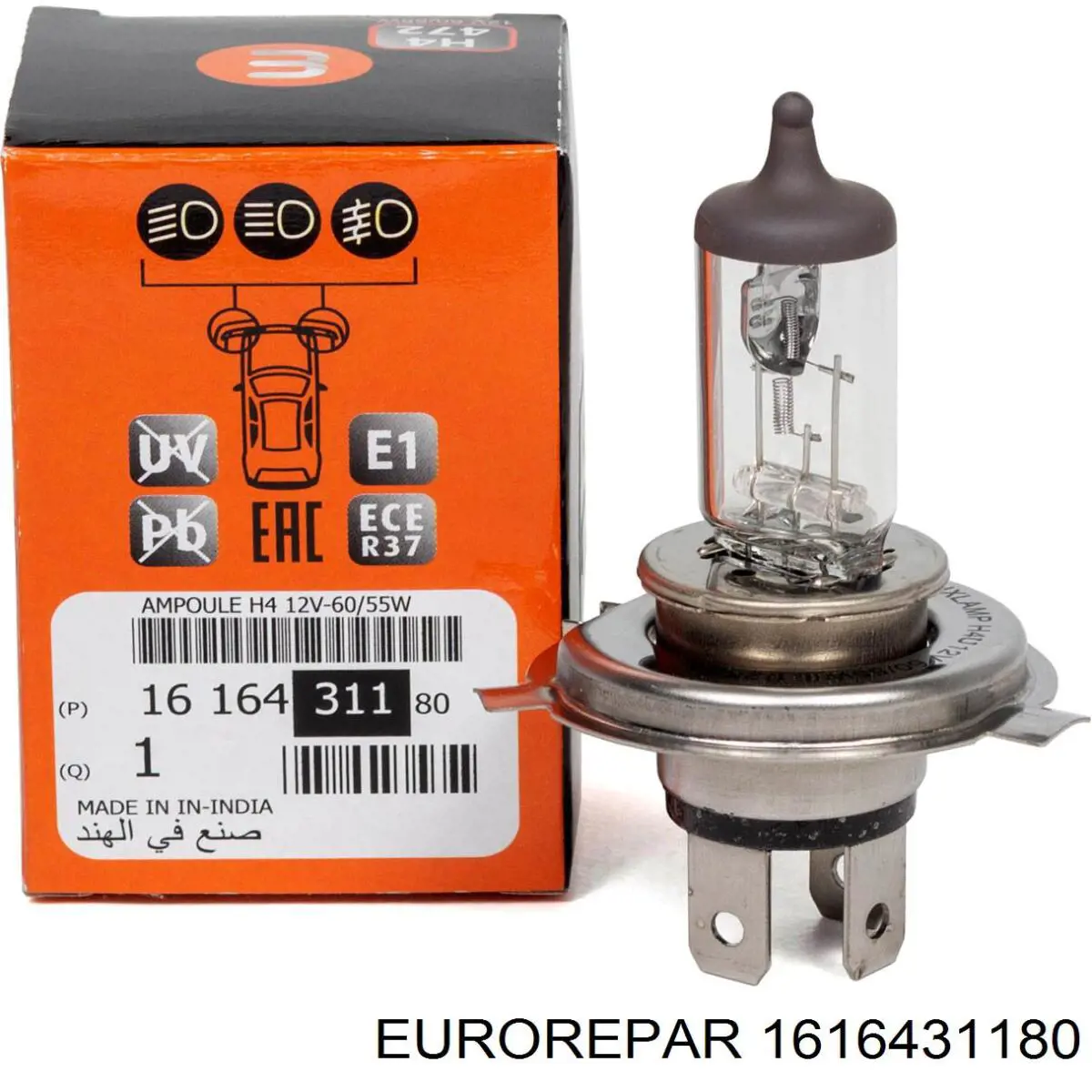 Лампочка ближнего света Eurorepar 1616431180 цена, от 2.29 USD