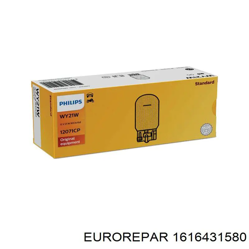 Купить 1616431580 Eurorepar Лампочка освещения салона