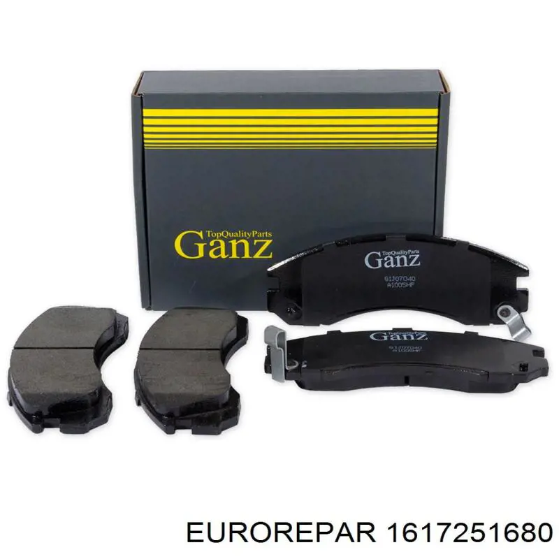 Колодки Eurorepar 1617251680 цена, от 20.11 USD
