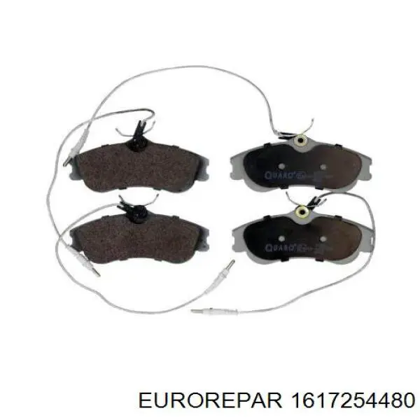Колодки Eurorepar 1617254480 цена, от 25.56 USD