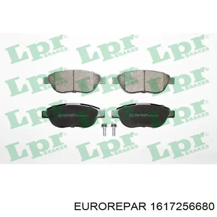 Колодки Eurorepar 1617256680 цена, от 23.39 USD