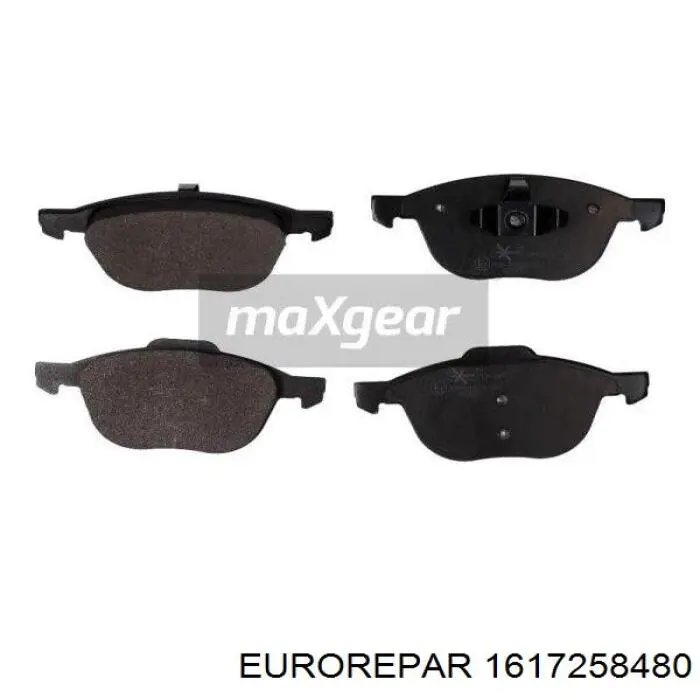 Колодки Eurorepar 1617258480 цена, от 27.13 USD