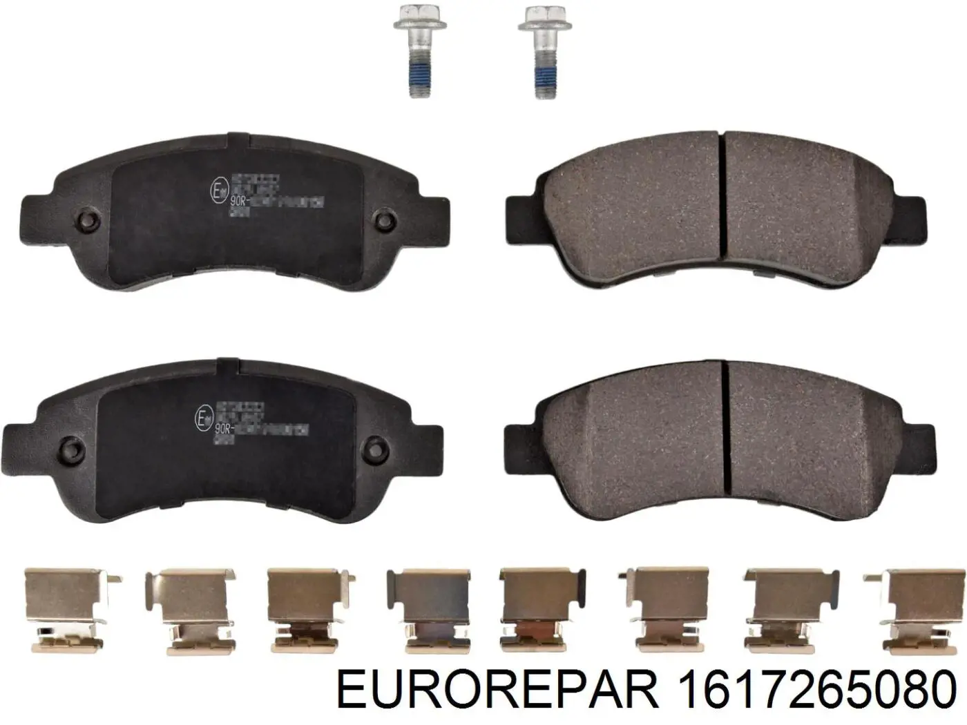 Колодки дисковые  Eurorepar 1617265080 цена, от 18.77 USD