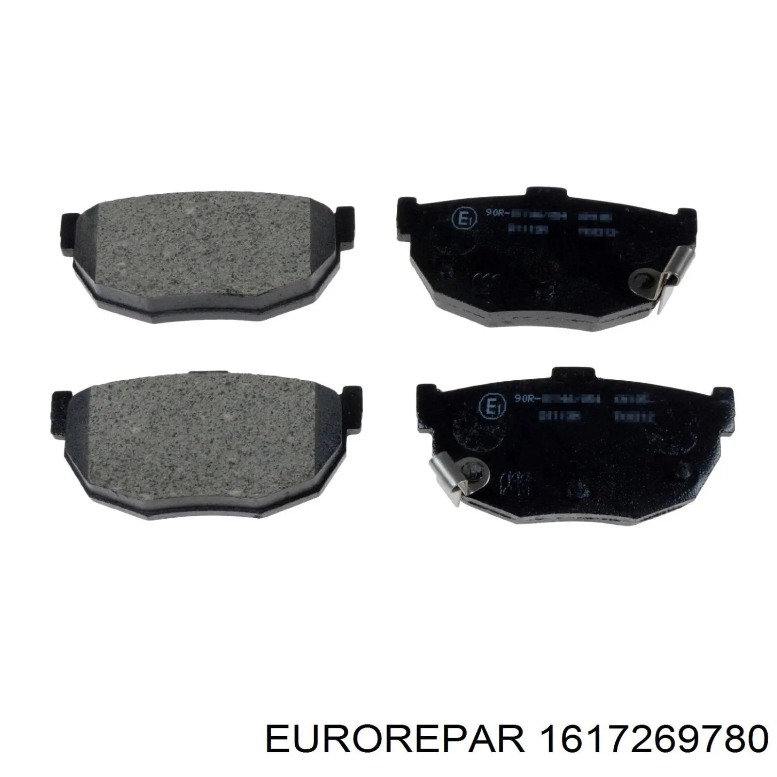 Колодки дисковые  Eurorepar 1617269780 цена, от 16.22 USD