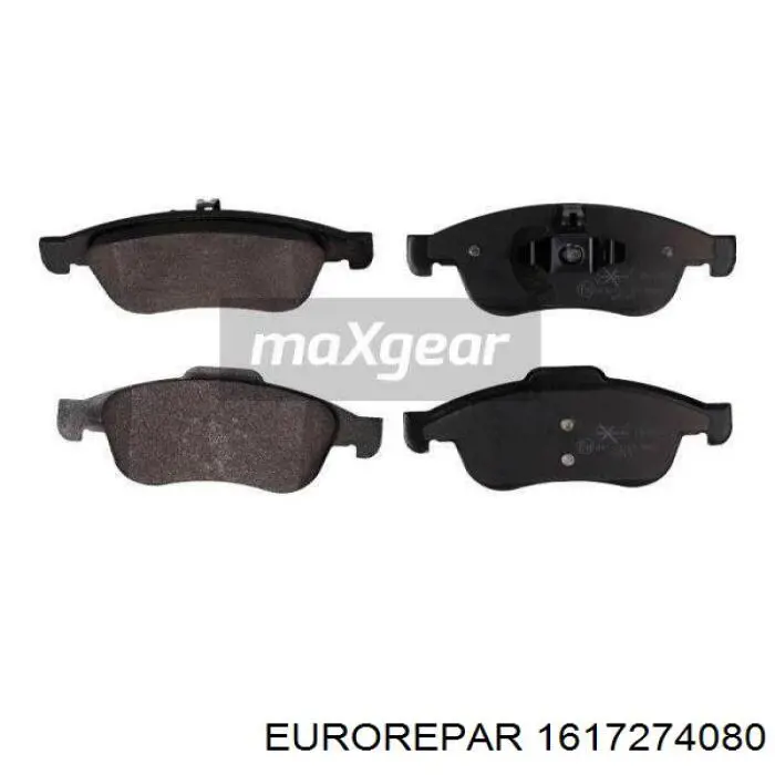 Купить 1617274080 Eurorepar Колодки тормозные