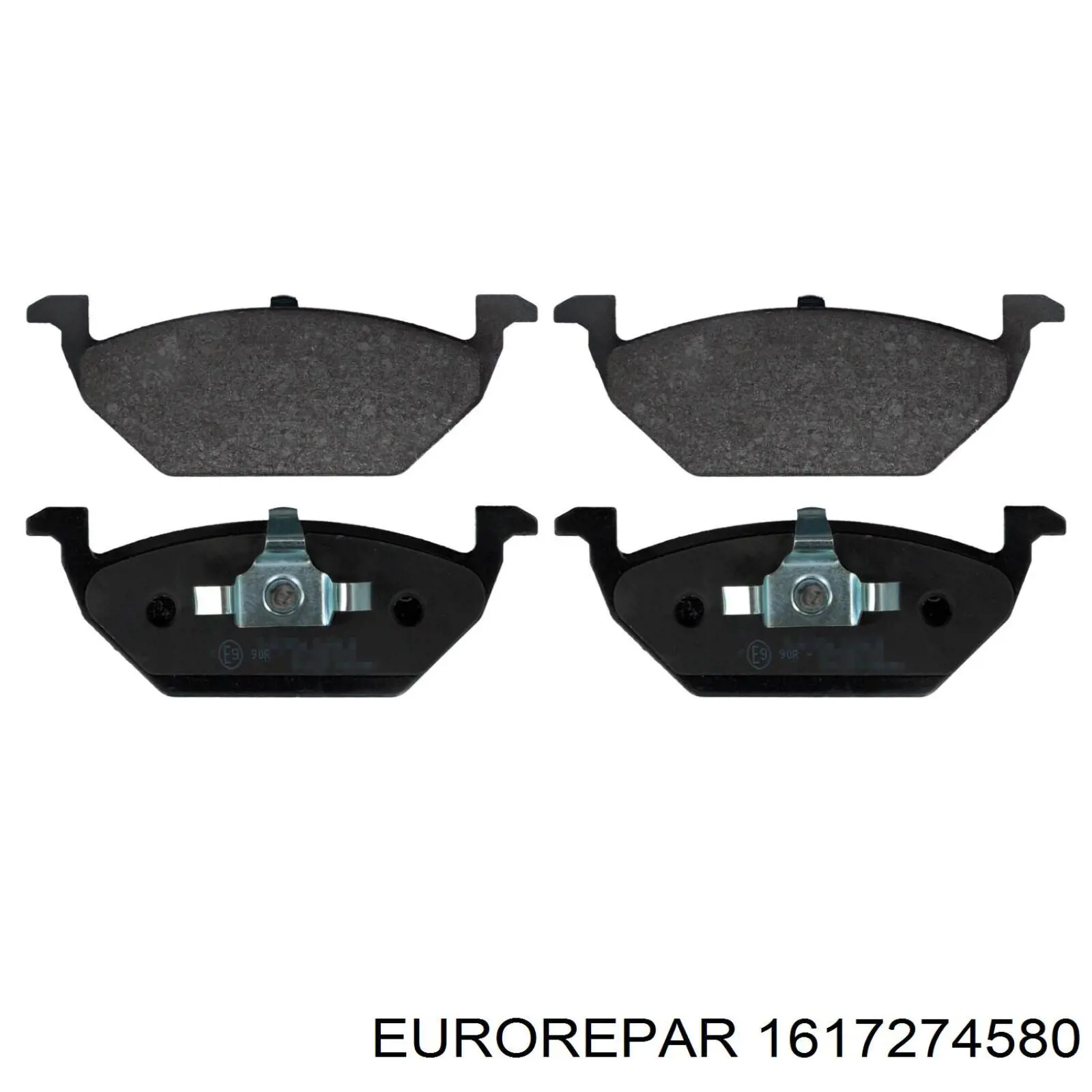 Колодки Eurorepar 1617274580 цена, от 41.04 USD