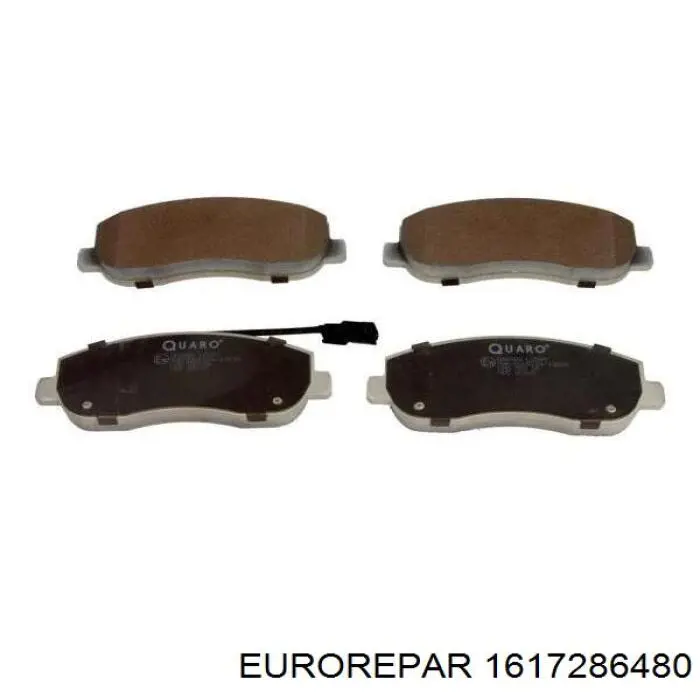 Колодки Eurorepar 1617286480 цена, от 37.73 USD