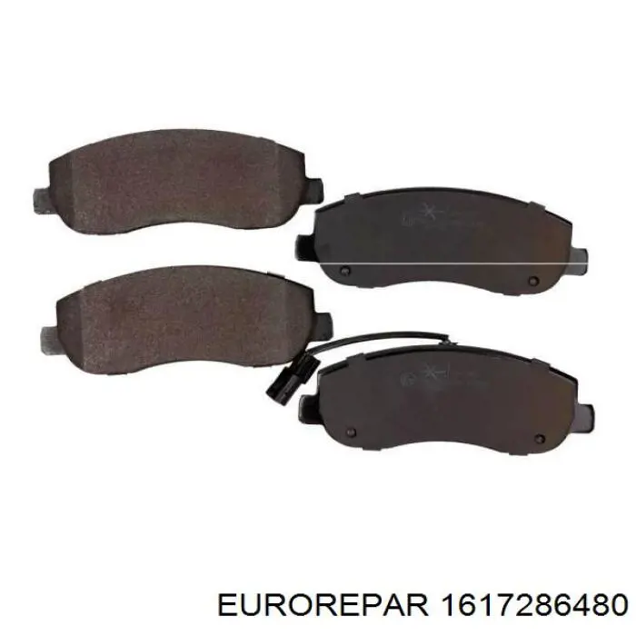 Купить 1617286480 Eurorepar Колодки тормозные