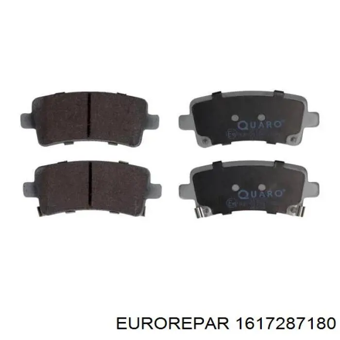 1617287180 Eurorepar Колодки тормозные дисковые комплект