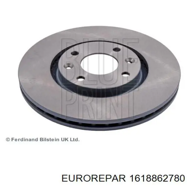 Тормоз дисковый передний Eurorepar 1618862780 цена, от 38.83 USD