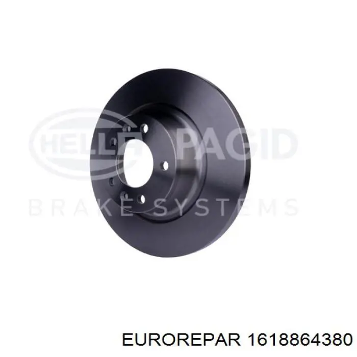 Купить 1618864380 Eurorepar Диск тормозной задний