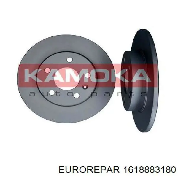 Купить 1618883180 Eurorepar Диск тормозной задний