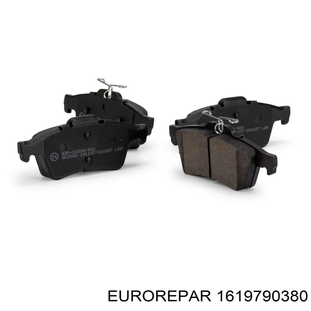 Задние тормозные колодки 1619790380 Eurorepar