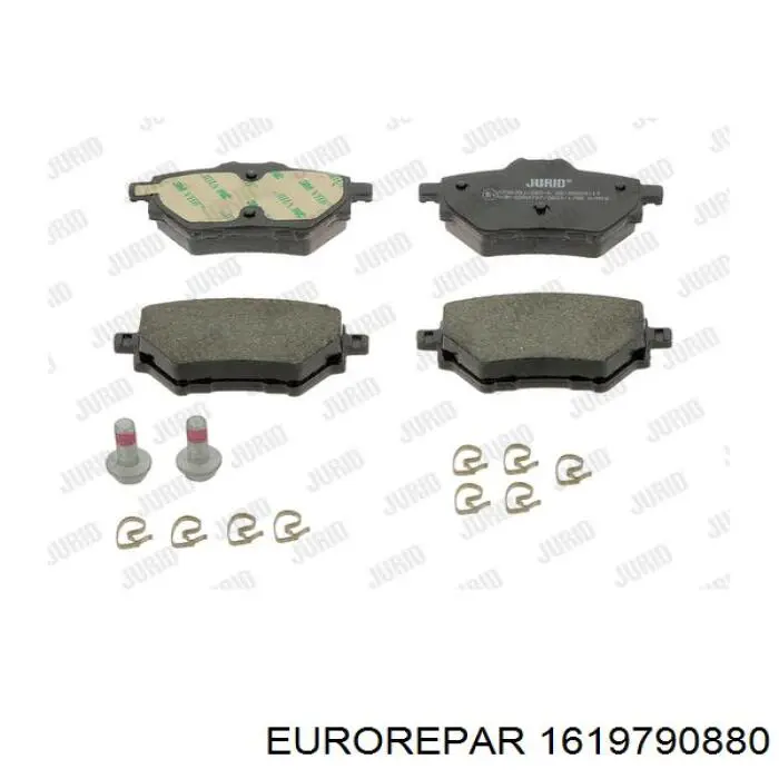 Колодки дисковые  Eurorepar 1619790880 цена, от 33.61 USD