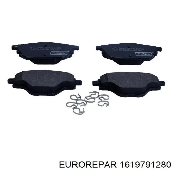 Колодки дисковые  Eurorepar 1619791280 цена, от 34.46 USD