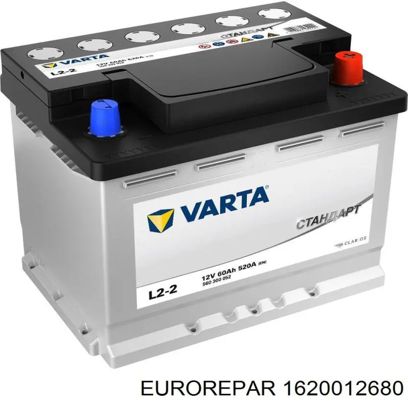 Аккумулятор Eurorepar 1620012680