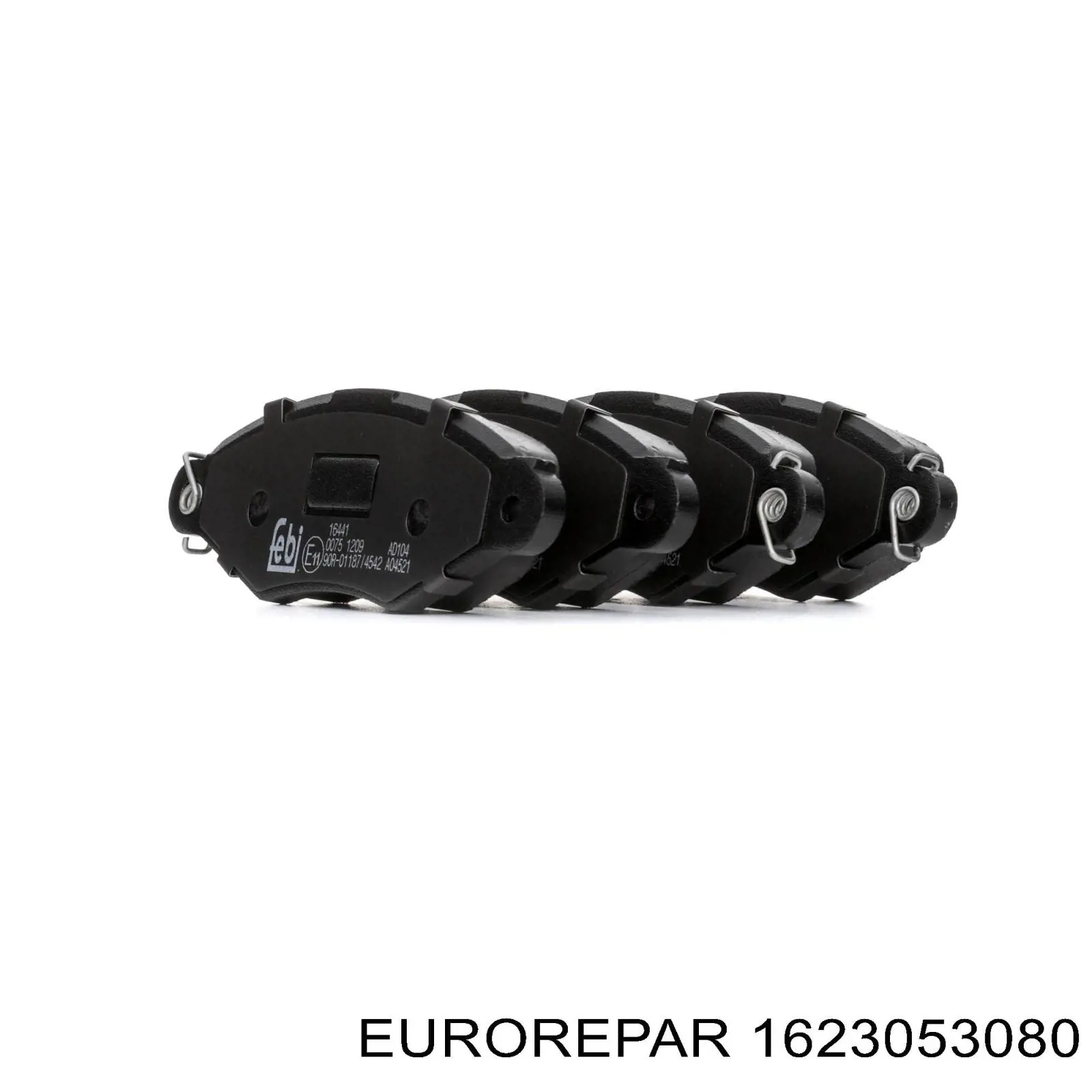 Купить 1623053080 Eurorepar Колодки тормозные