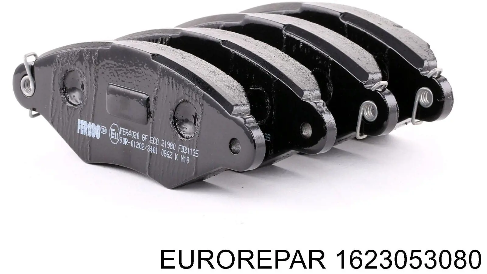 Колодки Eurorepar 1623053080 цена, от 18.47 USD