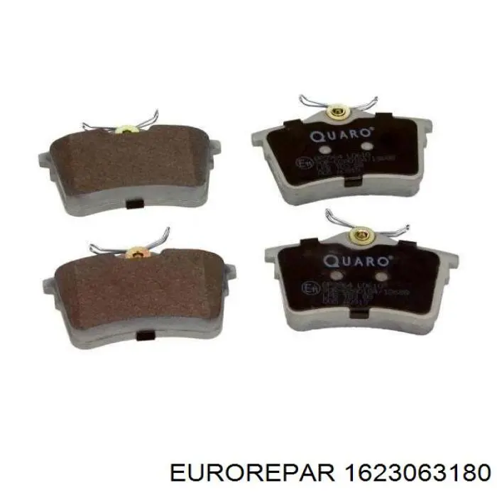 Колодки дисковые  Eurorepar 1623063180 цена, от 23.29 USD