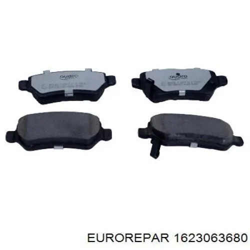 Купить 1623063680 Eurorepar Колодки тормозные задние, дисковые