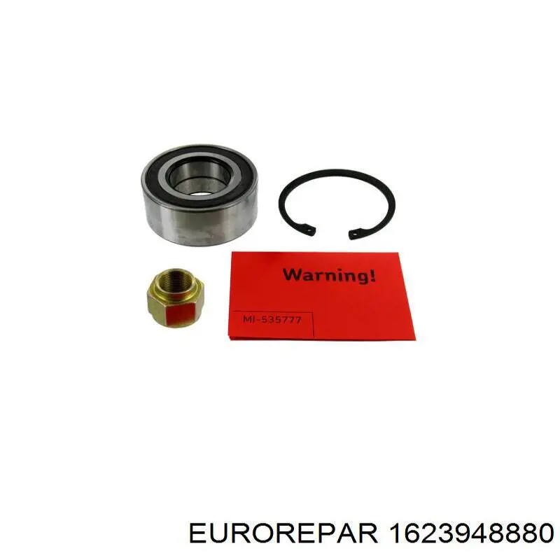 Купить 1623948880 Eurorepar Подшипник передней ступицы