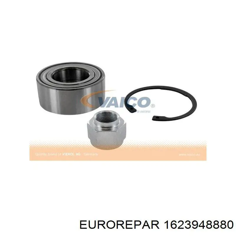 Комплект подшипника ступицы колеса Eurorepar 1623948880 цена, от 29.20 USD