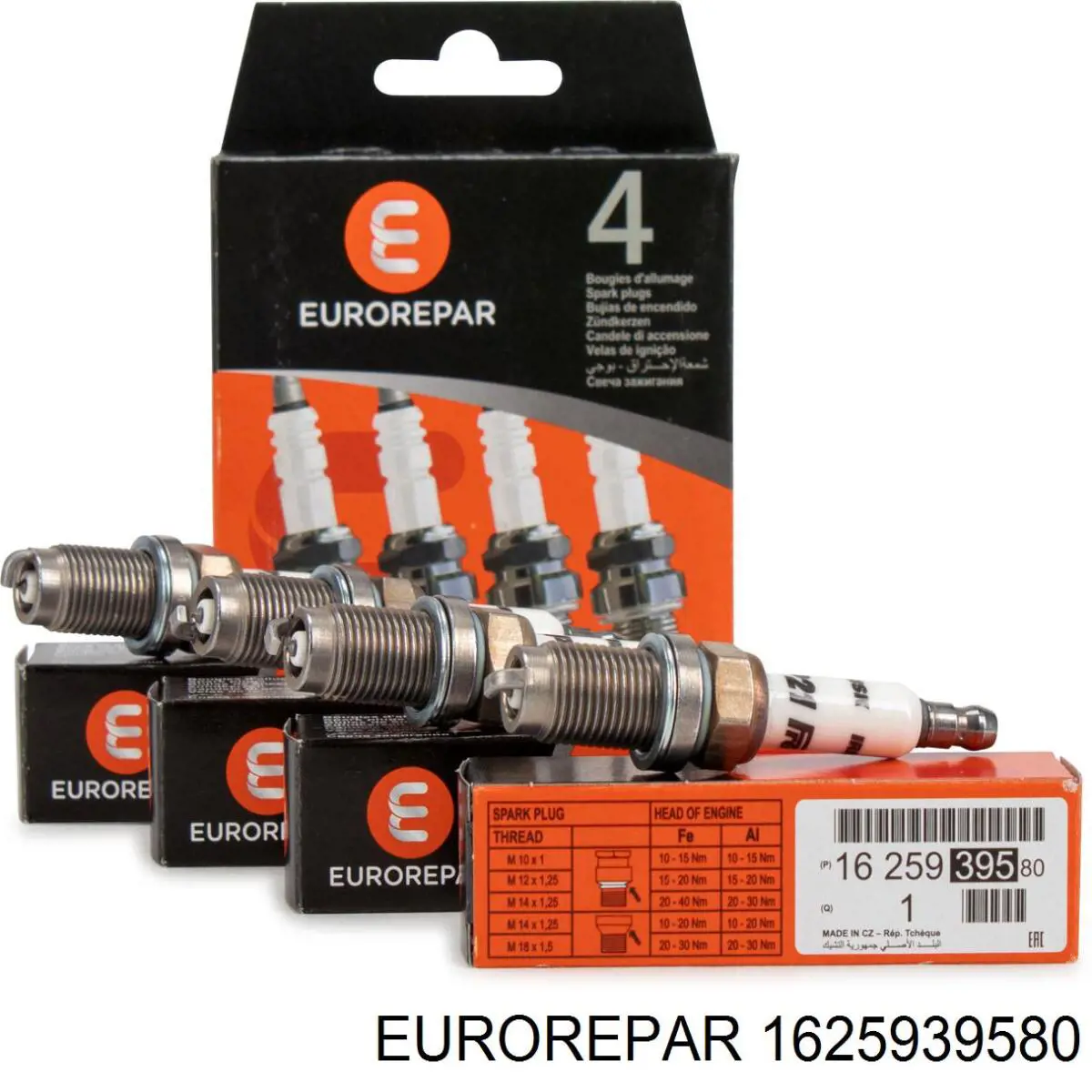 Купить 1625939580 Eurorepar Свечи автомобильные