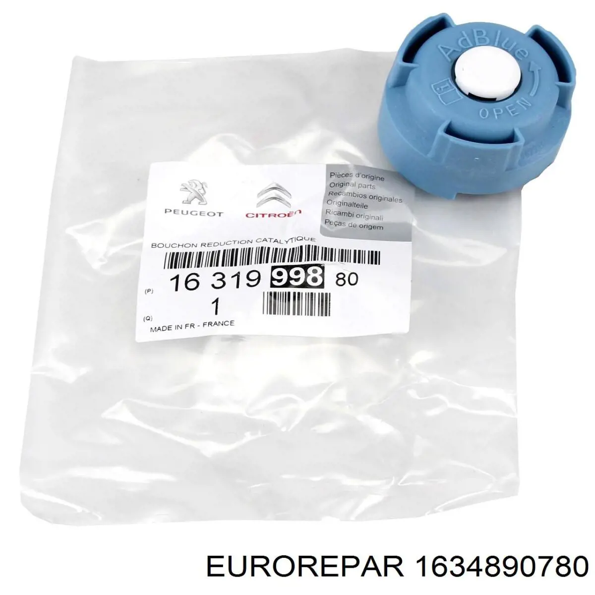 Тяга переднего стабилизатора Eurorepar 1634890780 цена, от 11.29 USD
