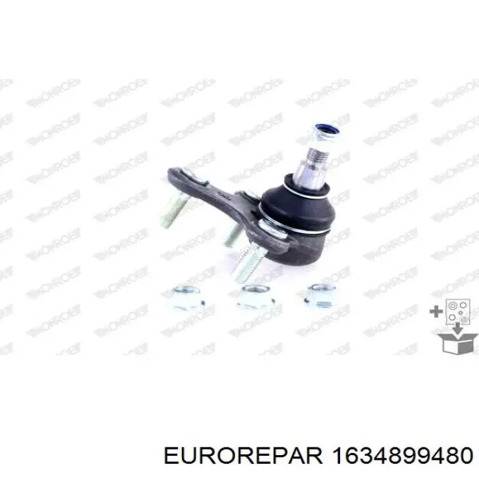 Нижняя правая шаровая опора Eurorepar 1634899480 цена, от 12.67 USD