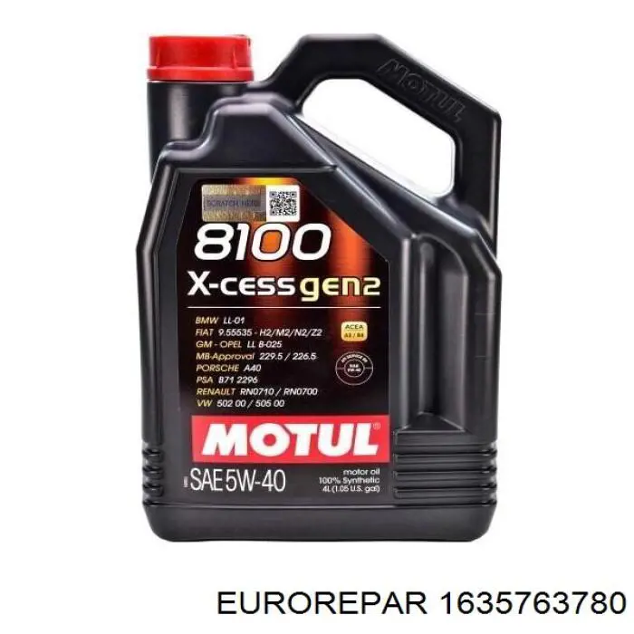 1690919680 Eurorepar Масло двигателя