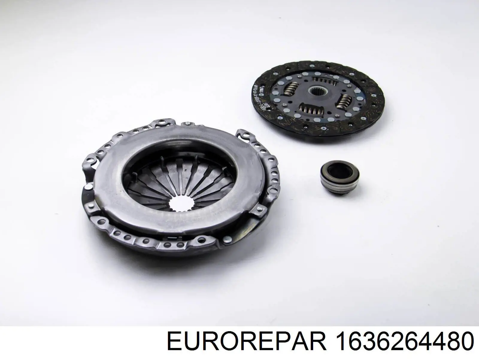 Комплект сцепления (3 части) Eurorepar 1636264480 цена, от 81.63 USD