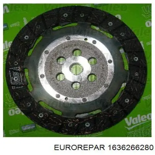 Kit de embrague (3 partes) 1636266280 Eurorepar