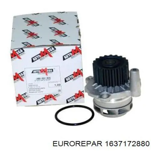 Купить 1637172880 Eurorepar Насос охлаждения
