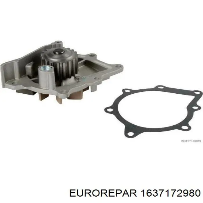 Помпа охлаждения Eurorepar 1637172980 цена, от 50.66 USD