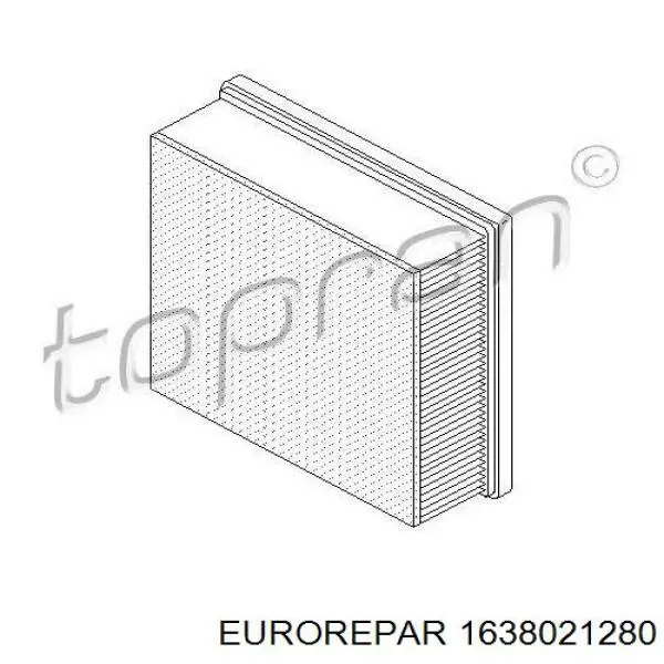 Элемент воздушного фильтра Eurorepar 1638021280 цена, от 9.43 USD