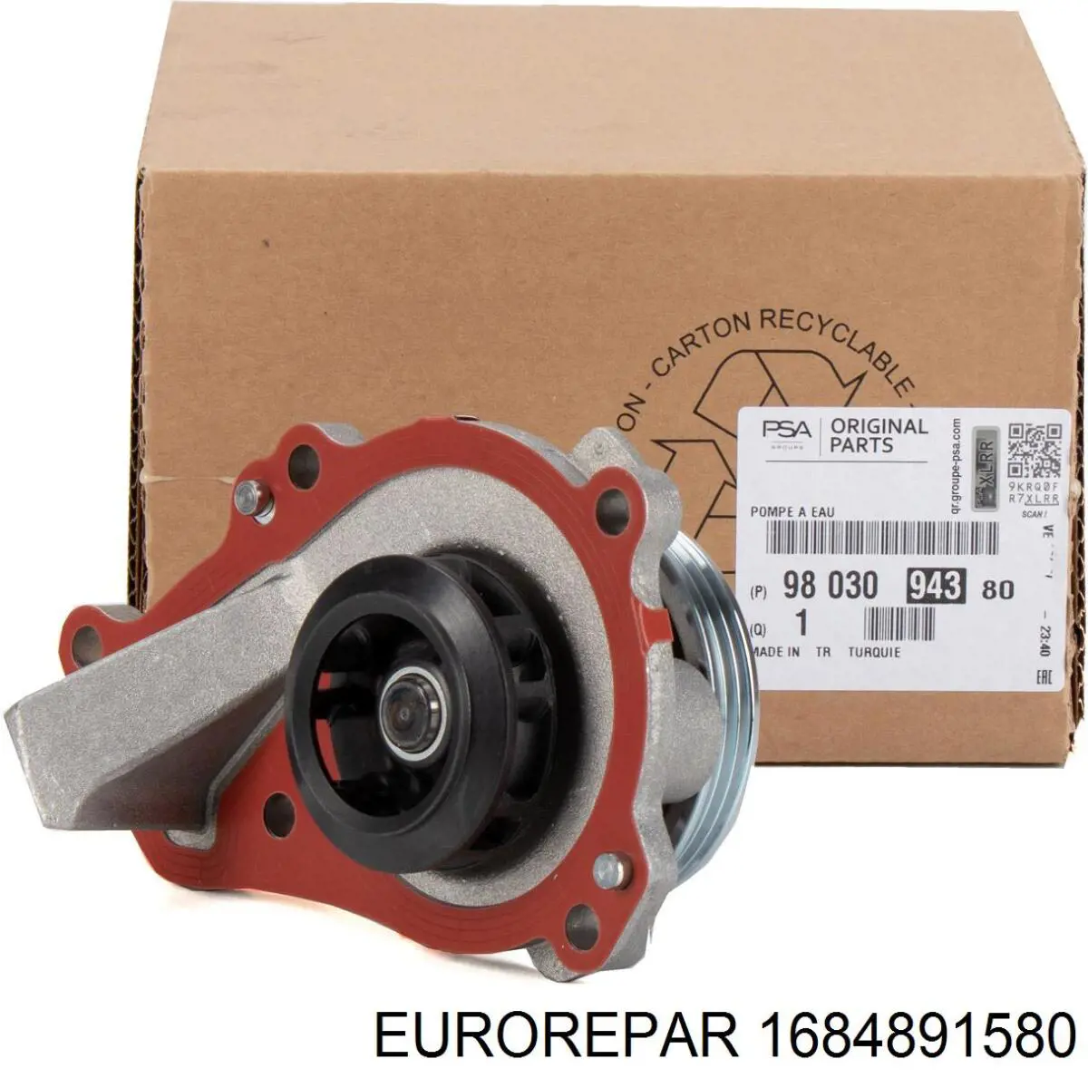 Помпа охлаждения Eurorepar 1684891580 цена, от 35.09 USD