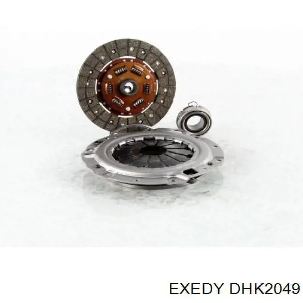 Комплект сцепления (3 части) Exedy DHK2049 цена, от 97.52 USD