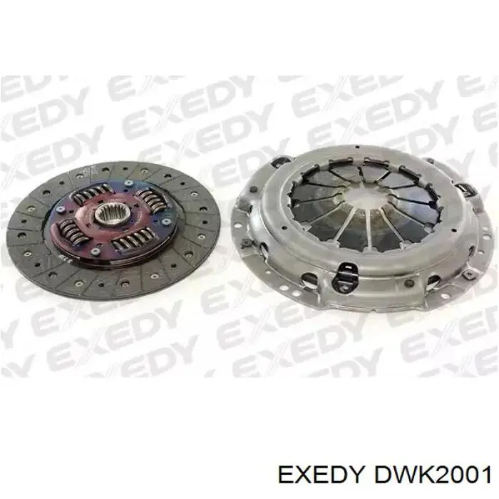 Комплект сцепления (3 части) Exedy DWK2001 цена, от 74.57 USD